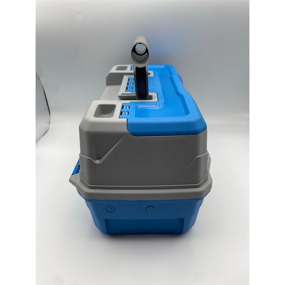 Flambeau Outdoors 6382TB 2-Tray - Classic Tray Tackle Box - Blue/Gray New - Picture 4 of 12